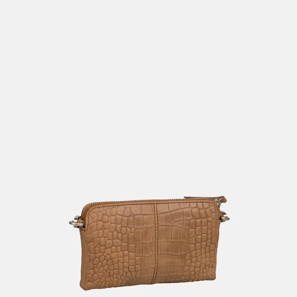 Crossbody tas online cognac